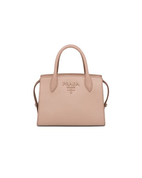 prada monochrome bag pink|Powder Pink Medium Saffiano leather Prada .